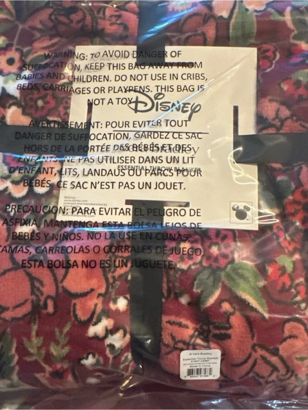 Vera Bradley disney floral